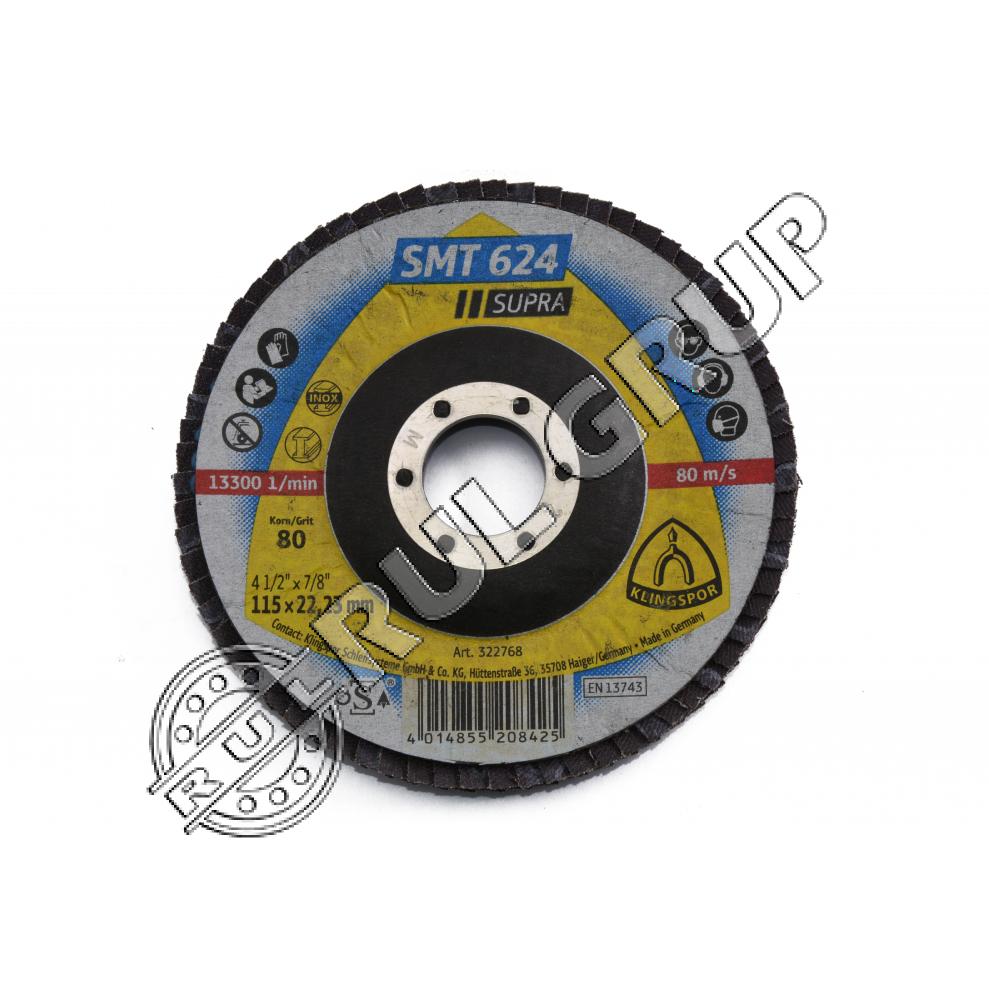 DISC LAMELAR SMT325 115X22MM P60 KLINGSPOR 